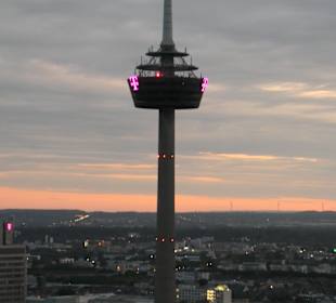 Blick vom Osman30 (30.Stock Kölnturm) zum Colonius