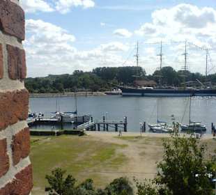 Blick aus halber Höhe auf die Passat