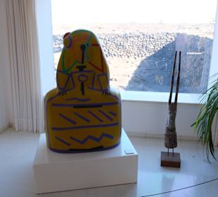 Skulptur de Ausstellung