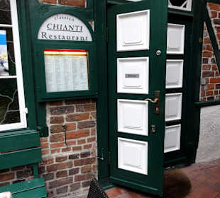 Der Eingang zum Restaurant