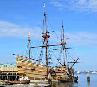 Mayflower II in Plymouth