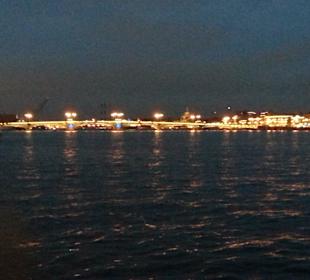 Boottrip in der Nacht