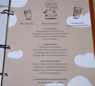 "Mittagsbrettchen" im Café Pausenbrot