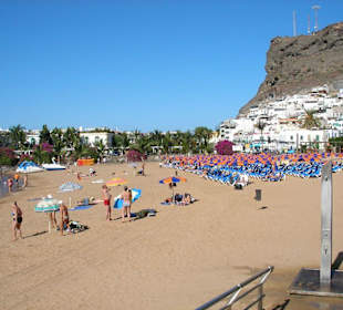 Strand in Puerto de Mogan