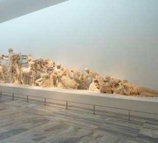 Teile des Zeus Tempels