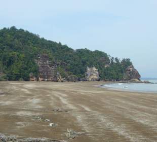Einsamer Strand im Nationalpark