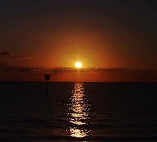 Wieczorny przypływ - plaża Clearwater