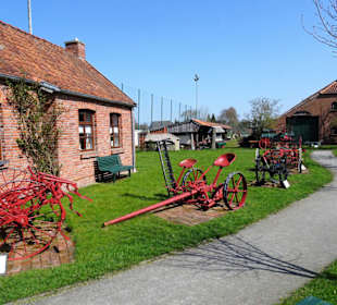 Außengelände des Dörpmuseum Münkeboe