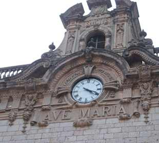 Uhr vom Kloster Lluc