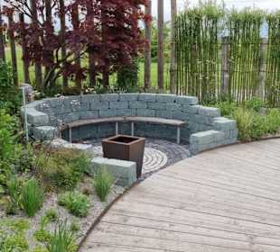 Schöne Lounge-Bereiche 