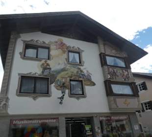 In der Altstadt von Partenkirchen