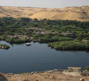 Ausblick vom Nubian House