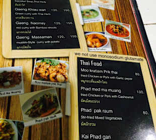 Menú chiaro e illustrativo