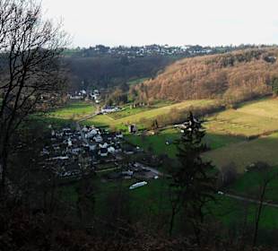 Blick vom Klippenberg auf den Unterrüdener Kotten