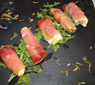 Involtini di Speck bei Mario