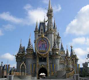 Cinderellas Castle, Magic Kingdom, Disney World, Orlando, Fl