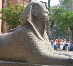 Sphinx vor dem äyptisches Museum