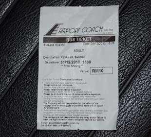 Flughafenbus Kuala Lumpur