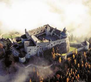 Luftaufnahme Burg Hohenwerfen