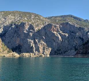 Oymapinar Baraji/ Stausee Green Lake & Green Canyon