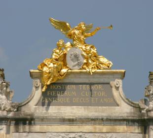 Der Triumphbogen am Place Stanislas