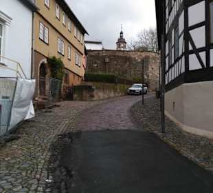 Aufstieg zum Schloss