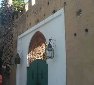 Ein geschlossenes Tor