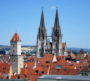 Der Dom St. Peter in der Regensburger Altstadt