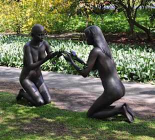 Парк Кекенхоф в Голандии