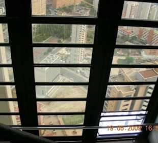 Fenster in der 43 Etage