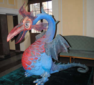 Jedna z wielu lalek używanych w teatrze.