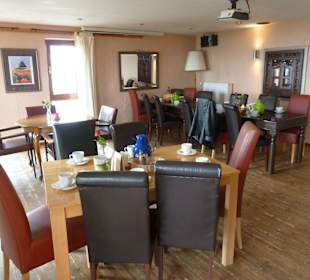 Sitzplätze im zweiten Gastraum