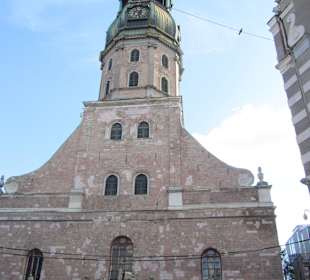 Untere Hälfte von der Kirche