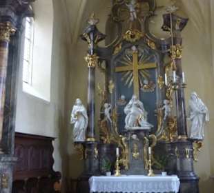 In der Stadtpfarrkirche / im Steigerwald-Dom
