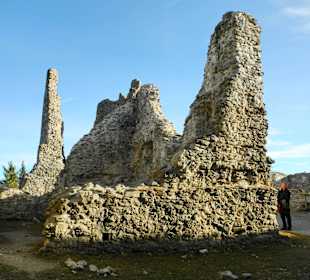 Reste des Burgfrieds