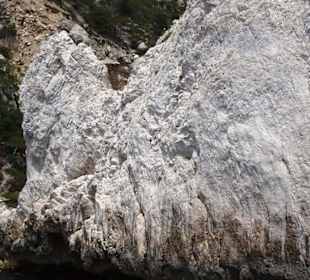 Impressionen von der Bootsfahrt durch die Calanque