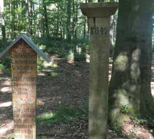 Nietzsche-Weg: Rote Marter