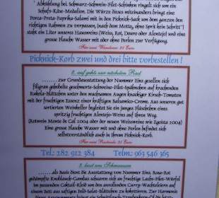Picknick-Körbe auf Bestellung
