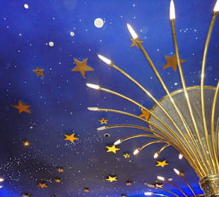 Schöne Deckengestaltung im Gold Souk