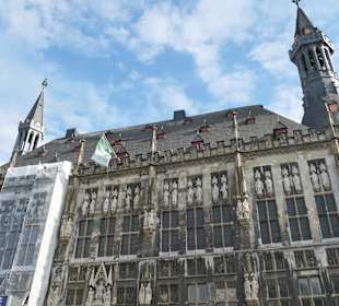 Bei einem Stadtrundgang durch Aachen