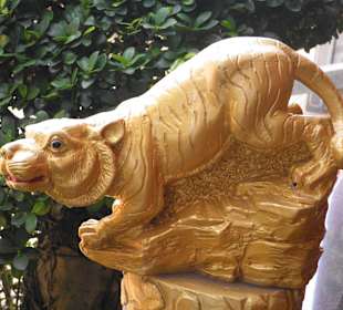 Das ist kein Buddha, aber ein heiliges Tier