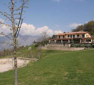 Monte Baldo bei diesiger Sicht