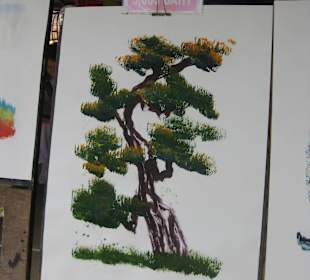 Bild von Elefant gemalt