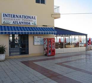 Fischrestaurant direkt am Strand von Las Galletas