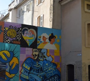 Künstler-Viertel Le Panier