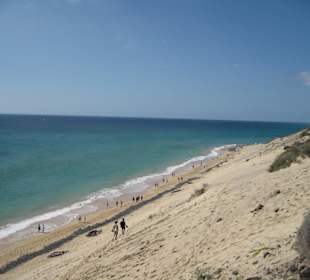 Strand in Richtgung Jandia