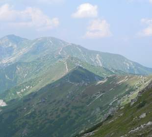 Widok z Kasprowego Wierchu