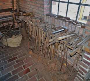 In der Schmiede des Dörpmuseum Münkeboe