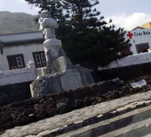 Skulptur Wein-Meuterei in Garachico