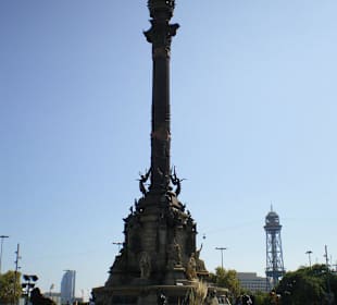 Blick von der Rambla Richtung hafen